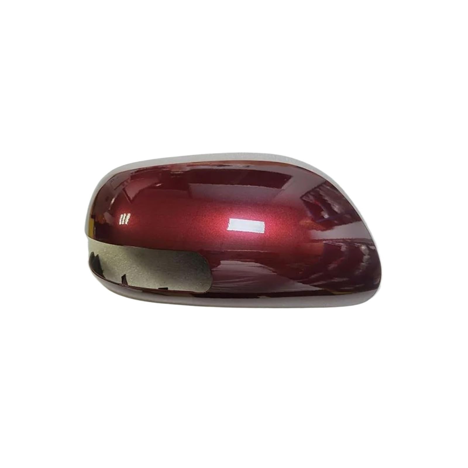 Auto Spiegelkappen Auto-Rückspiegelgehäuse Für Toyota Für Yaris 2007 2008 2009 2010 2011 2012 2013(Deep Red-Right) von KCRTQNS