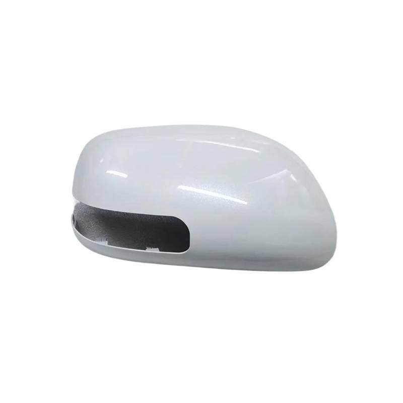 Auto Spiegelkappen Auto-Rückspiegelgehäuse Für Toyota Für Yaris 2007 2008 2009 2010 2011 2012 2013(Pearl White-Right) von KCRTQNS