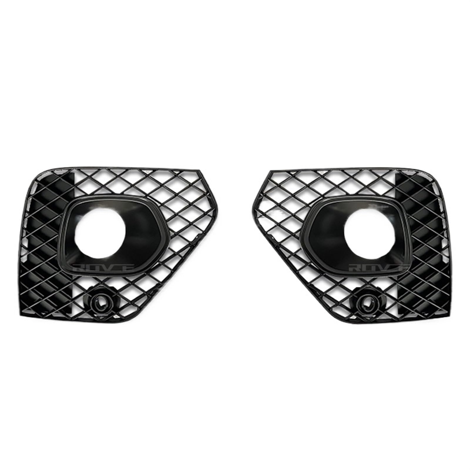 2 PCS Kleine Stoßfängerseitengitter mit Acc Kompatibel for Bentley Bentayga 2021 2022 36A807345AK 36A807346AK Kühlergrillzubehör(Matte Black) von KCYANO