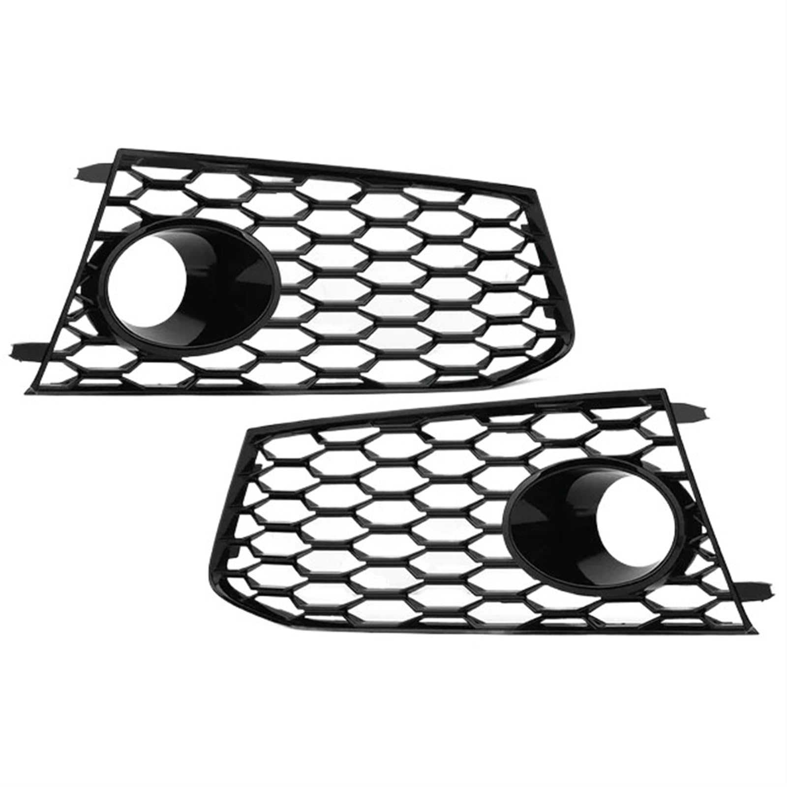 2X Auto Front Stoßstange Nebel Licht Lampe Kühlergrill Grill Abdeckung Kompatibel for Audi RS7 2014 2015 2016 2017 2018 Auto Styling(Pair) von KCYANO