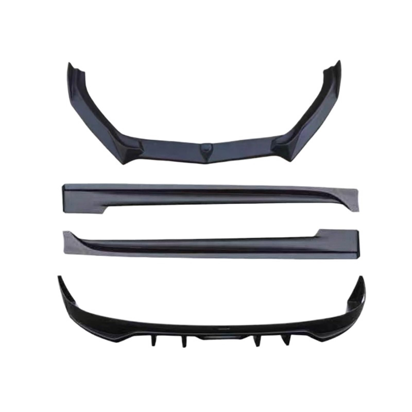 ABS Material Auto Bodykit Front Lip Hecklippe Seitenschweller Kompatibel for Mazda 3 Axela 2014-2019 Auto Stoßstange von KCYANO