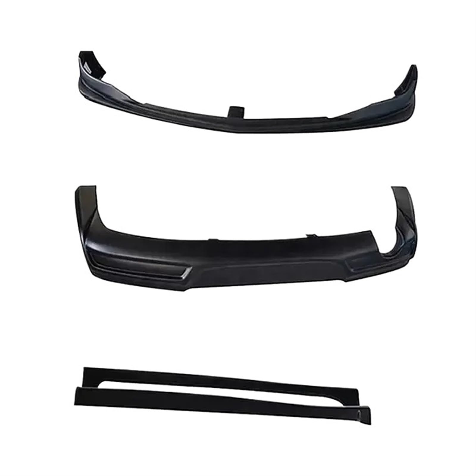 Auto Body Kits Frontlippe Hecklippe Seitenschweller Kompatibel for Mazda 3 2012-2013 von KCYANO