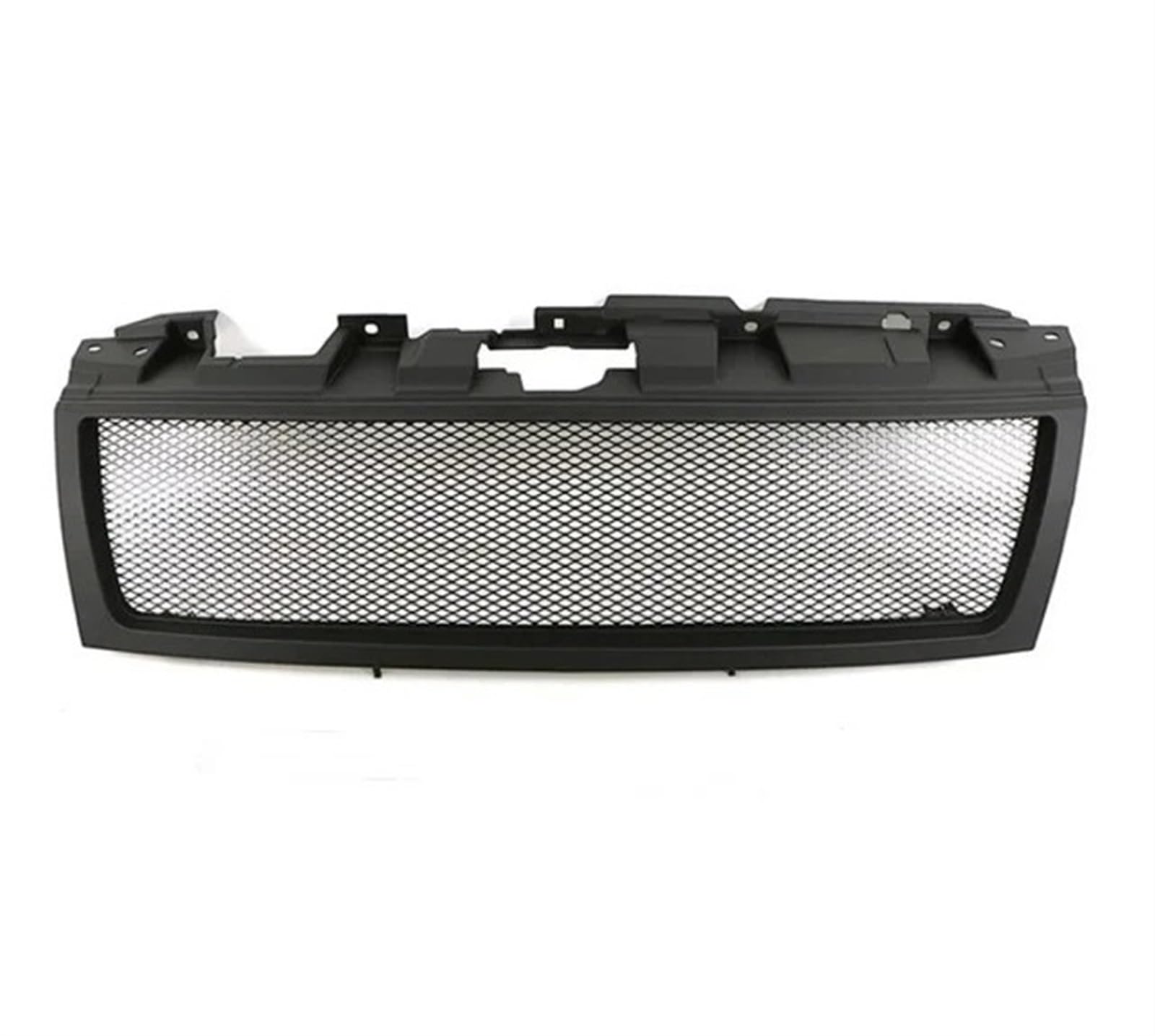 Auto-Frontgrill, Renngrill, kompatibel mit Mitsubishi Pajero V93-V97 2007-2022, ABS-Frontkühlergrill, Gitterverkleidung, Zubehör(Black 07-14) von KCYANO