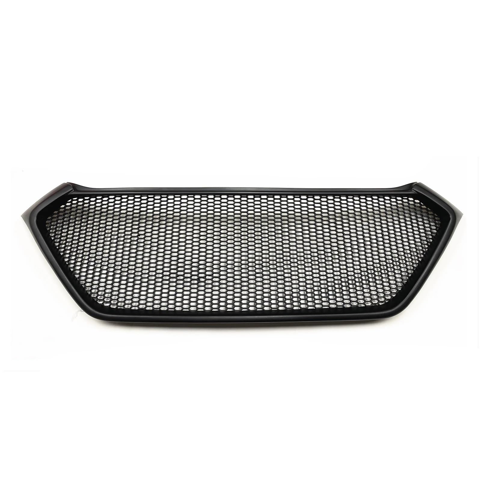 Carbon Fiber/Fiberglas Racing Grills for Hyundai Tucson 2016 2017 2018 Kühlergrill Waben Stil Oberen Stoßfänger Haube Mesh Kit(Fiberglass) von KCYANO