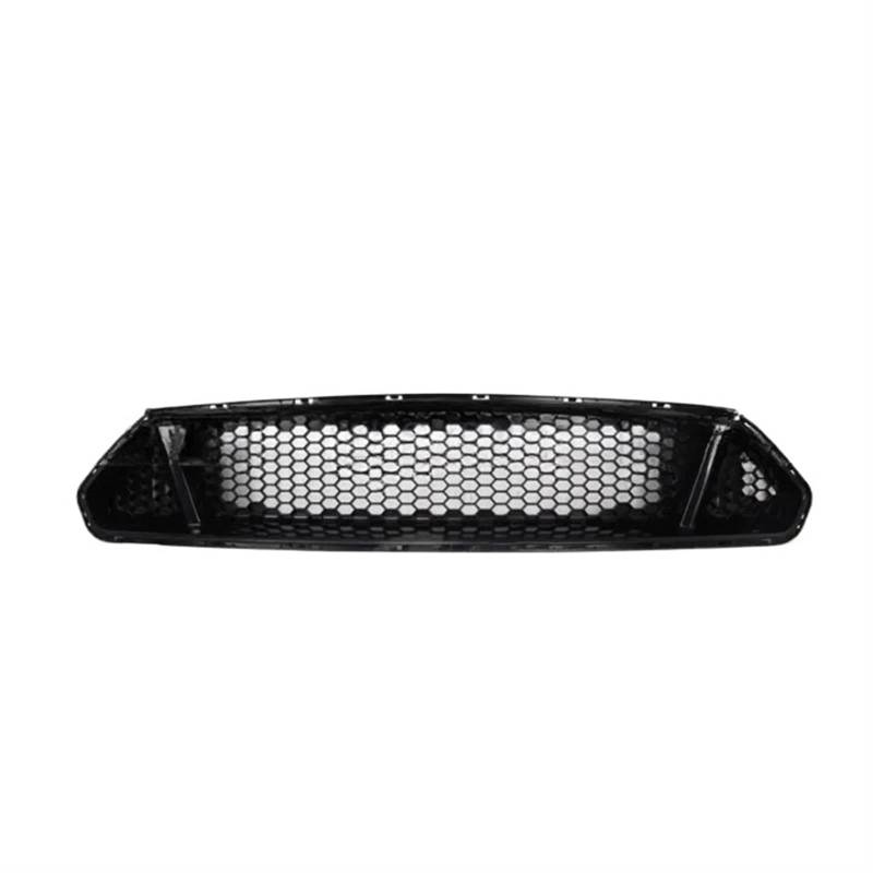 Carbon Fiber Muster Auto Vorderen Stoßfänger Mesh Grille Grills Racing Grille Kompatibel for Ford Mustang 2018 2019 2020 2021 Auto Styling(Bright Black) von KCYANO