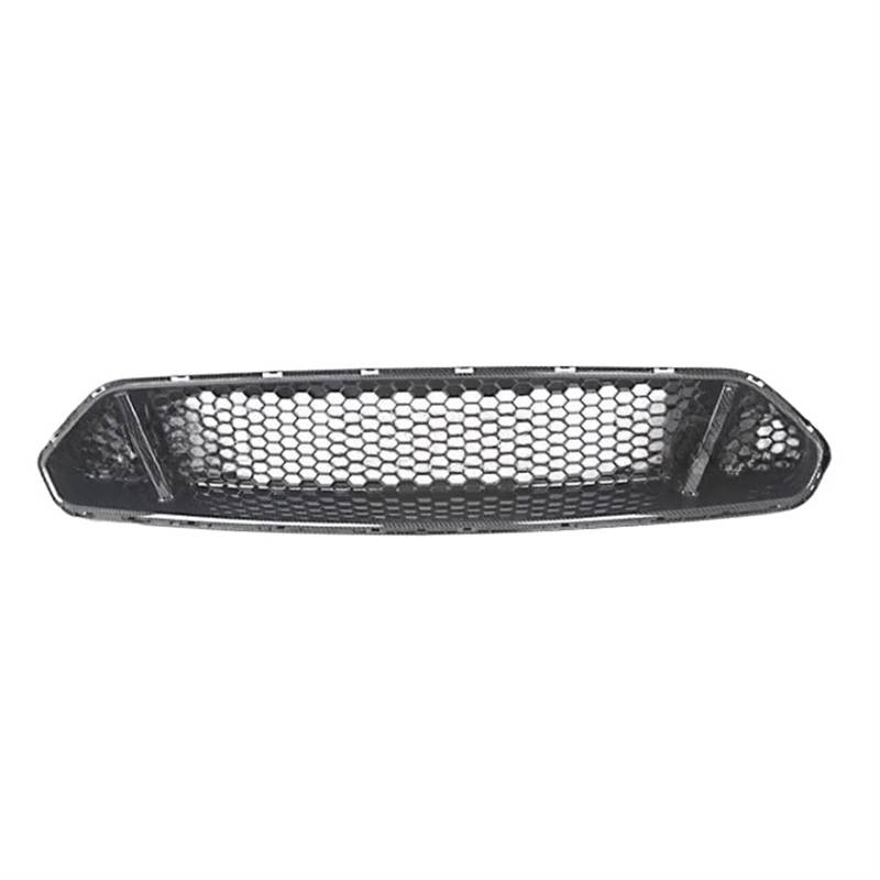 Carbon Fiber Muster Auto Vorderen Stoßfänger Mesh Grille Grills Racing Grille Kompatibel for Ford Mustang 2018 2019 2020 2021 Auto Styling(CF Look) von KCYANO