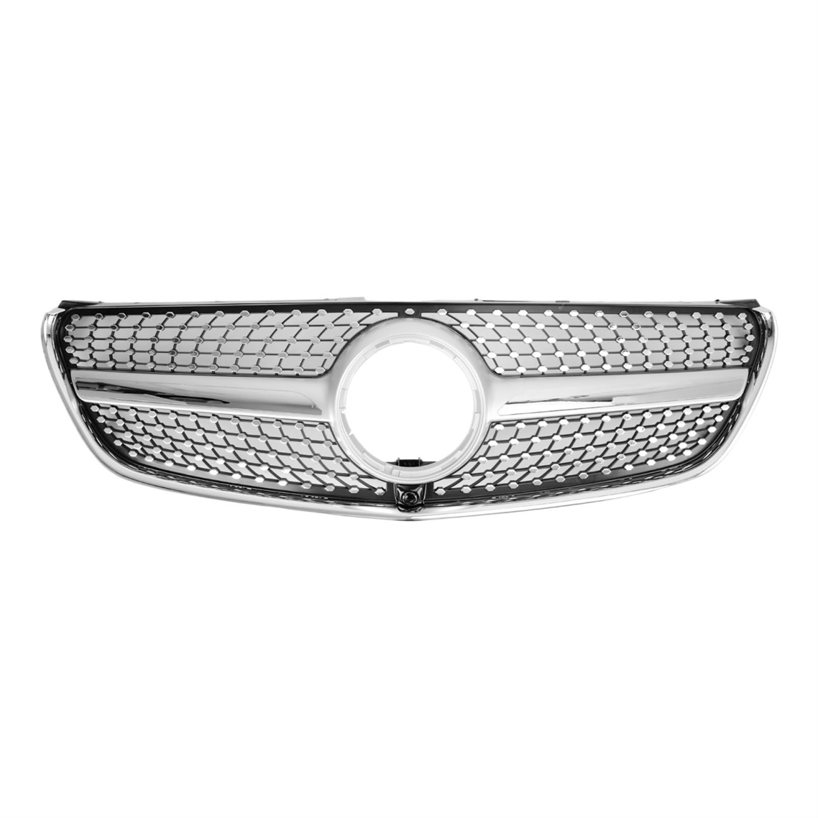 Diamant-Frontgrill, oberer Kühlergrill, kompatibel mit Mercedes Benz V-Klasse W447 2014–03.2019, Autozubehör von KCYANO