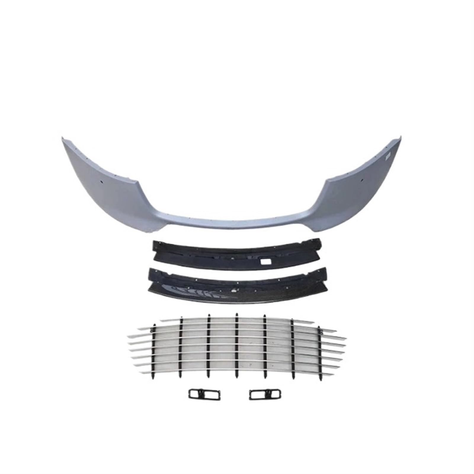 EIN Satz Frontstoßstangengrill-Spoilerverkleidung, kompatibel mit Aston Martin RPS, Stoßstangengrill-Mittelstyling, oberer Kühlergrill kompatibel von KCYANO