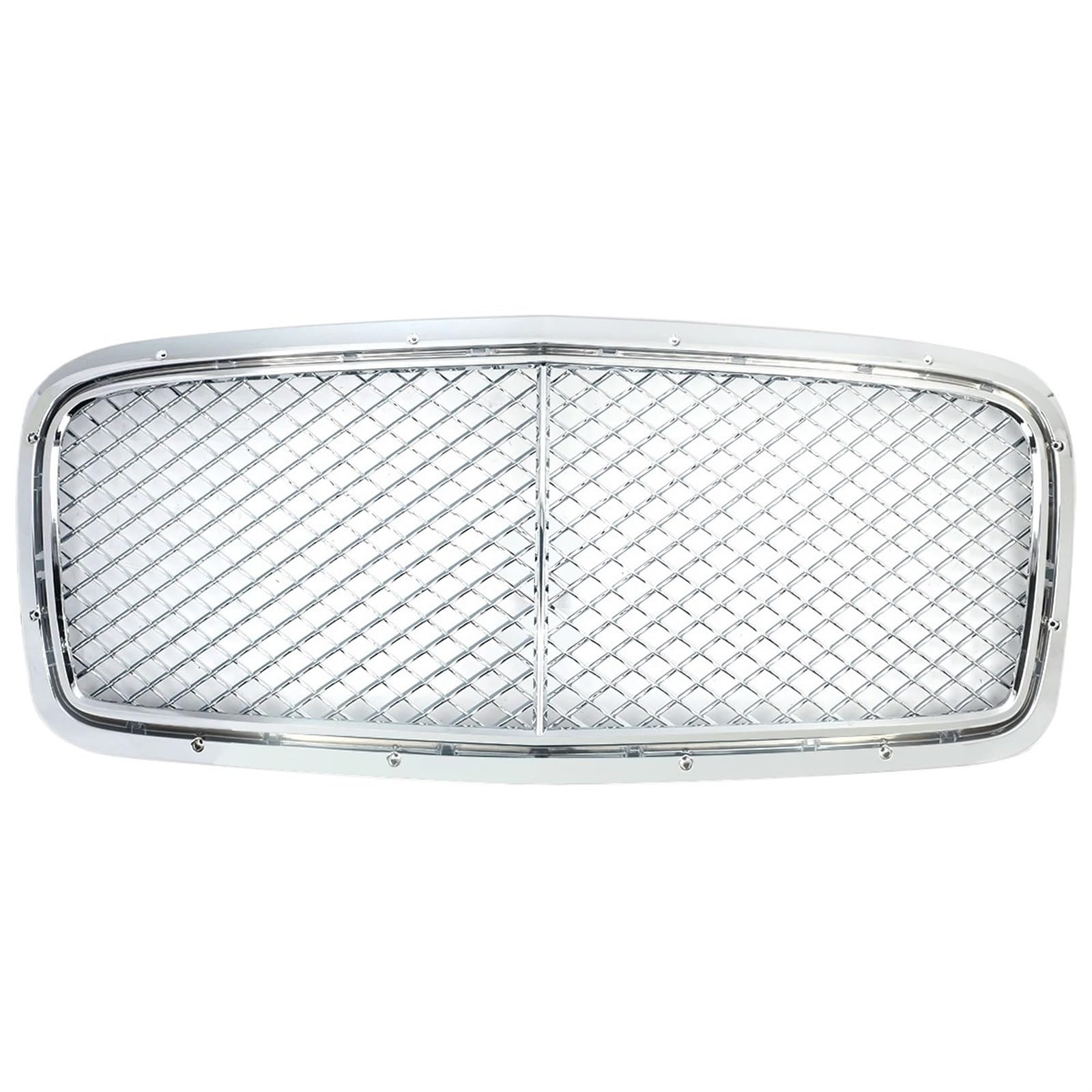 Kompatibel for Bentley Flying Spur 2014-2018 Frontstoßstange Oberer Kühlergrill Chrom von KCYANO