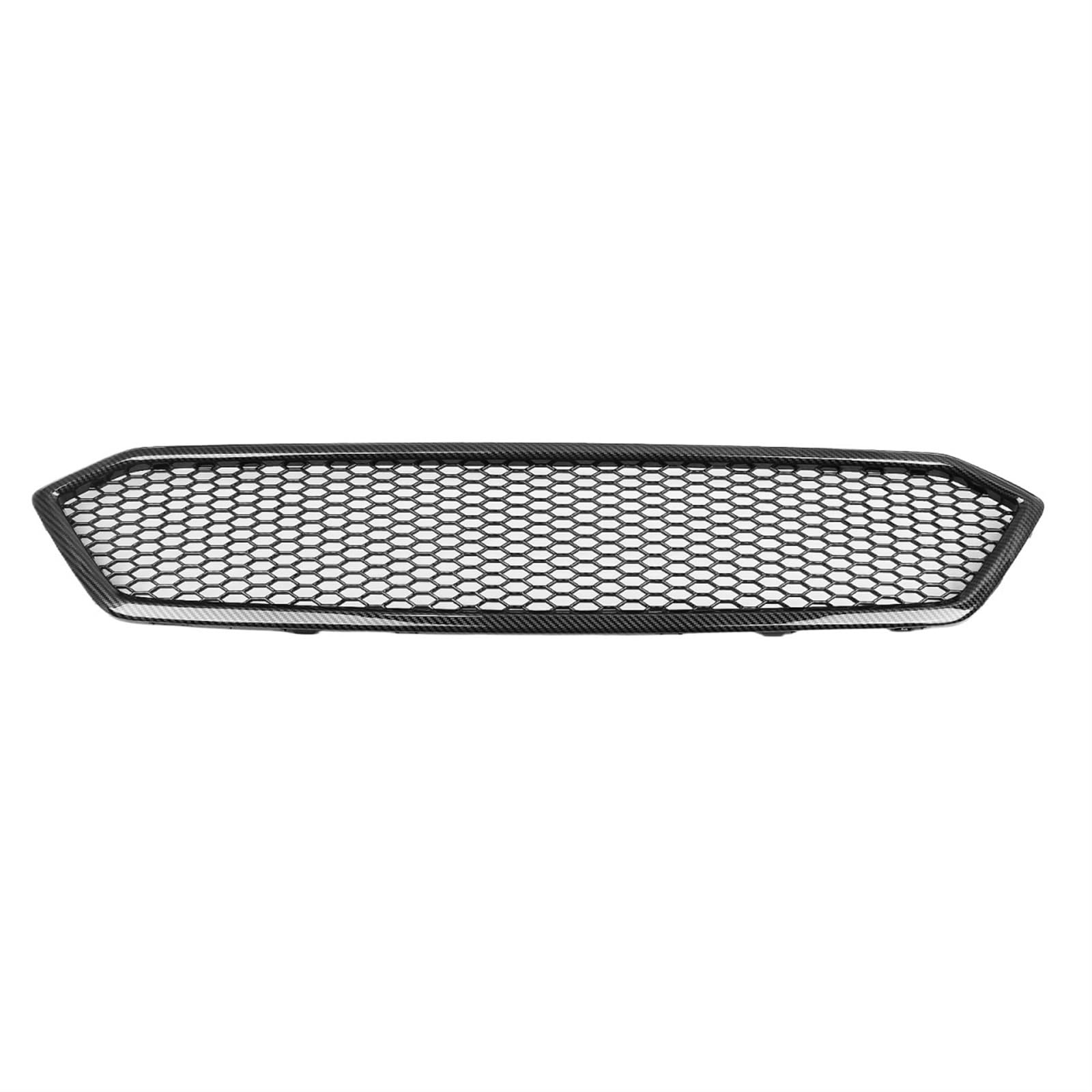 Kompatibel for Subaru Impreza WRX STI 2018-2020 Kühlergrill Racing Grill Carbon Faser Look/Glanz/Matt Schwarz Oberen Stoßstange Haube Mesh Gitter(CF Look) von KCYANO