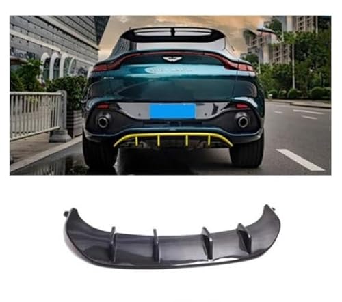 Kompatibel mit Aston Martin DBX 2020 2021 2022 2023, Heckspoilerlippe aus Echtkohlefaser, Diffusorspoiler + Seitenschweller-Bodykits(Forged Carbon1) von KCYANO