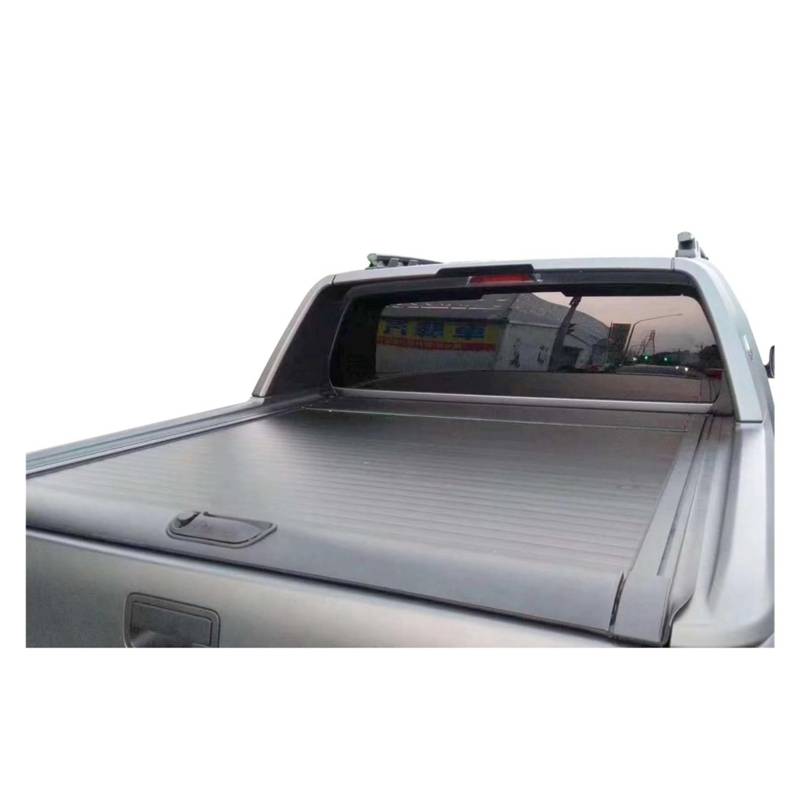 Laderaumabdeckung kompatibel for Nissan Navara NP300 for Pick-up-Truck-Ladeflächenabdeckung, Rollladen von KCYANO