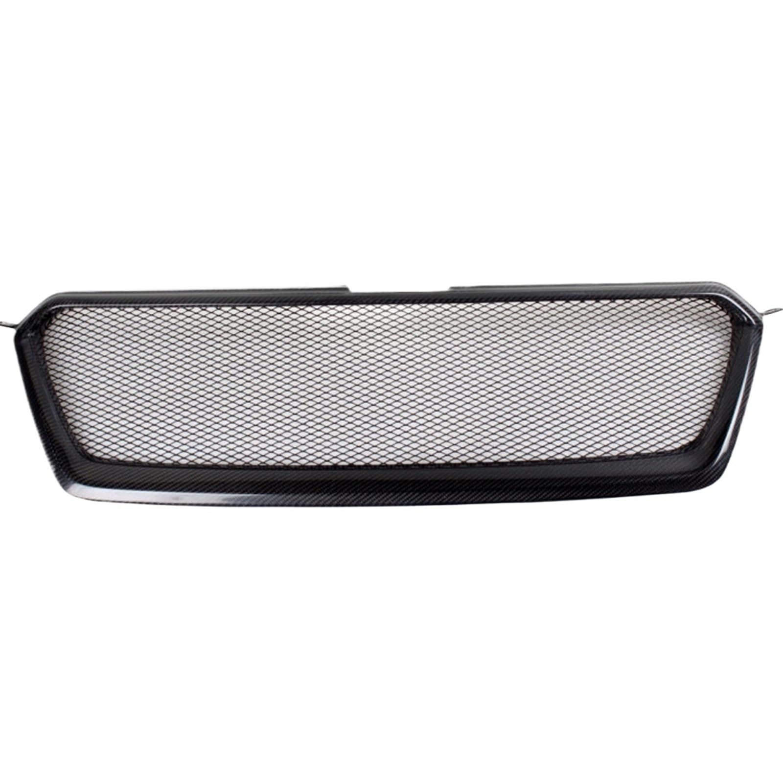 XV Echtkarbonfaser-Front-Renngrill-Bodykit Auto-Stoßstangengitterschutz Kompatibel for Subaru XV 2011-2014 Kein Logo Autozubehör von KCYANO