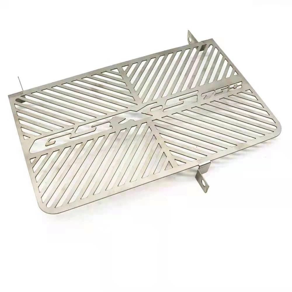 Motorrad-Kühlergrill-Abdeckungsschutz Für Su&zu&ki GSX-S750 GSXS750 GSXS 750 2015-2021 Motorrad Kühlerschutz Schutzgitter Grillabdeckung Wassertankschutz(Silver-1) von KDFRHGYUS