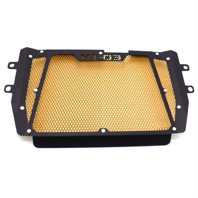 Motorrad-Kühlergrill-Abdeckungsschutz Motorradzubehör Kühlerschutzgitter Abdeckung Schutz Für Y&AMAH&A MT03 FZ03 MT25 2015-2021(Gold-3) von KDFRHGYUS