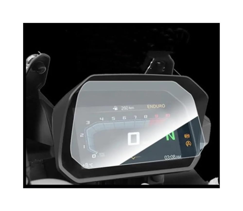 KDGRBCNX Kratzfester Displayschutz für Motorräder Für B&M&W F750GS F850GS 2018 2019 Motorrad Instrument Cluster Kratzschutz Film Displayschutzfolie Blu-ray F 750/850 GS von KDGRBCNX