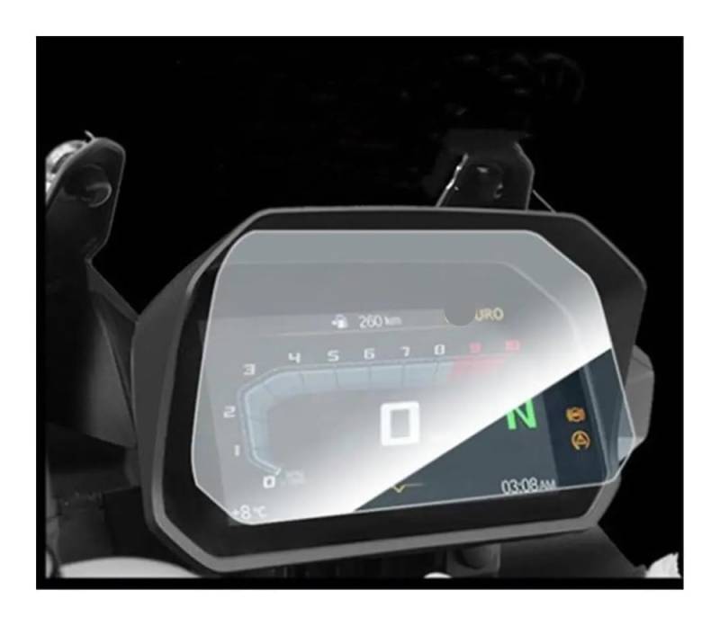 KDGRBCNX Kratzfester Displayschutz für Motorräder Für B&M&W F900R F900XR Motorrad Instrument Cluster Kratzschutz Film Displayschutzfolie Blu-ray F 900R F 900XR von KDGRBCNX