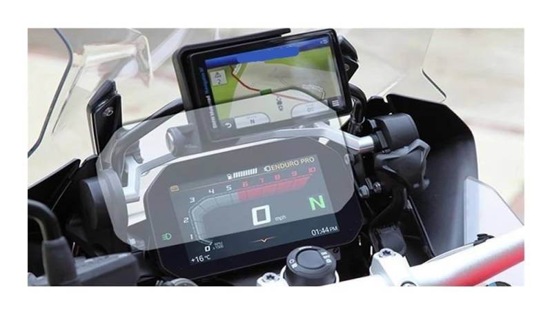 KDGRBCNX Kratzfester Displayschutz für Motorräder Für B&M&W R1200GS F850GS F750GS R1250GS R 1200 GS F 750 850 GS R 1250GS 2018-2020 Cluster Kratzschutzfolie Displayschutzfolie von KDGRBCNX