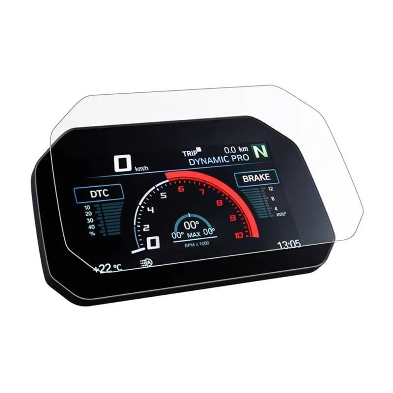 KDGRBCNX Kratzfester Displayschutz für Motorräder Für B&M&W R1200GS R1200 GS LC R1250GS ADV R1250 R 1200 1250 R RS Abenteuer Instrument Schutz Film Dashboard Screen Protector von KDGRBCNX