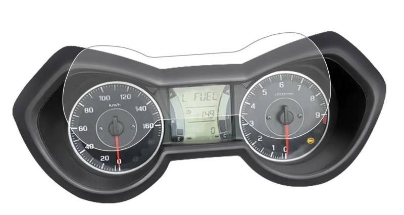 KDGRBCNX Kratzfester Displayschutz für Motorräder Für YAM&AHA XMAX300 XMAX125 XMAX400 17-22 Xmax X-MAX 300 125 400 Motorrad Instrument Cluster Scratch Schutz Film Protector von KDGRBCNX