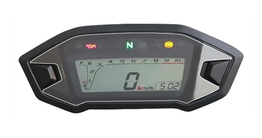 KDGRBCNX Kratzfester Displayschutz für Motorräder Für h&ond&a CB300F/CB 300 CBR500R/CBR 500R 500F 500X R/F/X Motorrad Dashboard Screen Protector Cluster Kratzschutz Film von KDGRBCNX