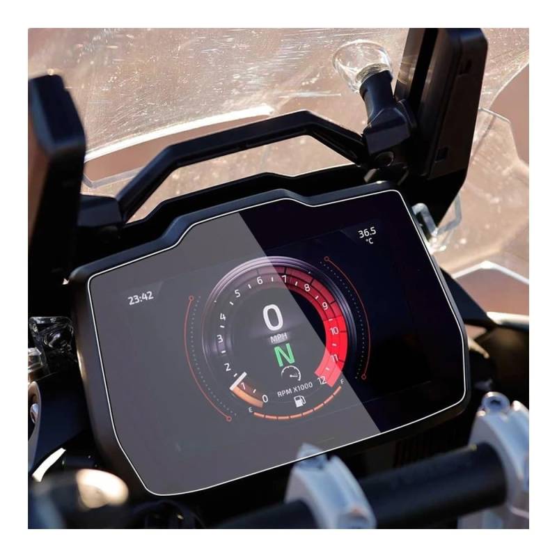 KDGRBCNX Kratzfester Displayschutz für Motorräder Motorrad Dashboard Schutz Film Für Tig&er 900 Tiger900 Rally 2024 PPF Anti-Scratch Anti-Glare Cluster Schutz Film von KDGRBCNX