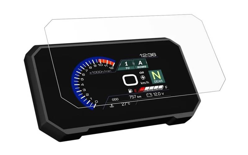 Kratzfester Displayschutz für Motorräder Dashboard Screen Protector Film Instrument Schutzhülle V Strom 1050DE Für Su&zuki Strom 1050 DE V-Strom 1050DE Zubehörhttps: von KDGRBCNX