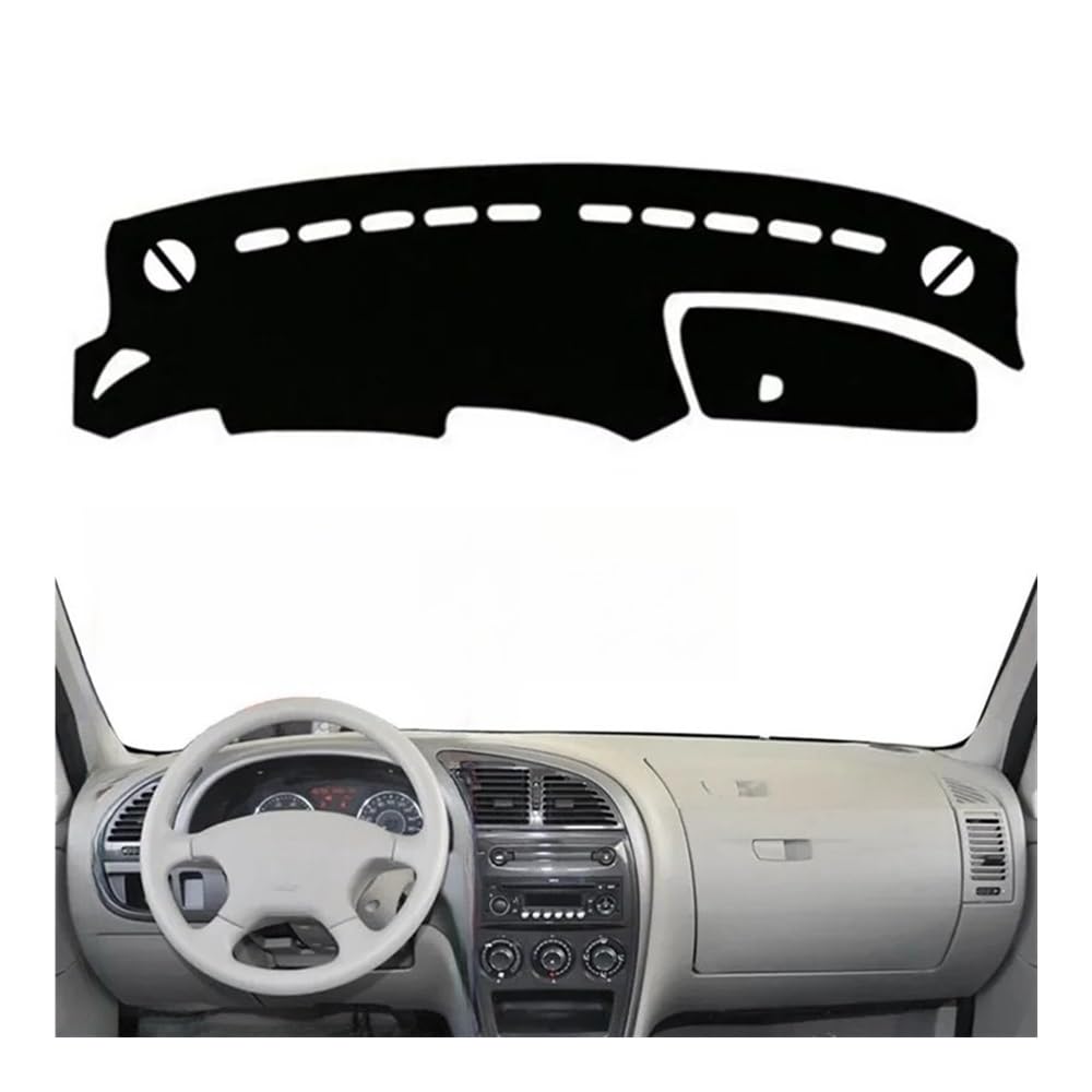 Armaturenbrett-Abdeckung Auto Armaturenbrett Matte Abdeckung Pad Dash Sonnenschutz Instrument Schützen Teppich Zubehör Für Citroen Für Xsara 1997-2006 von KDHUCS