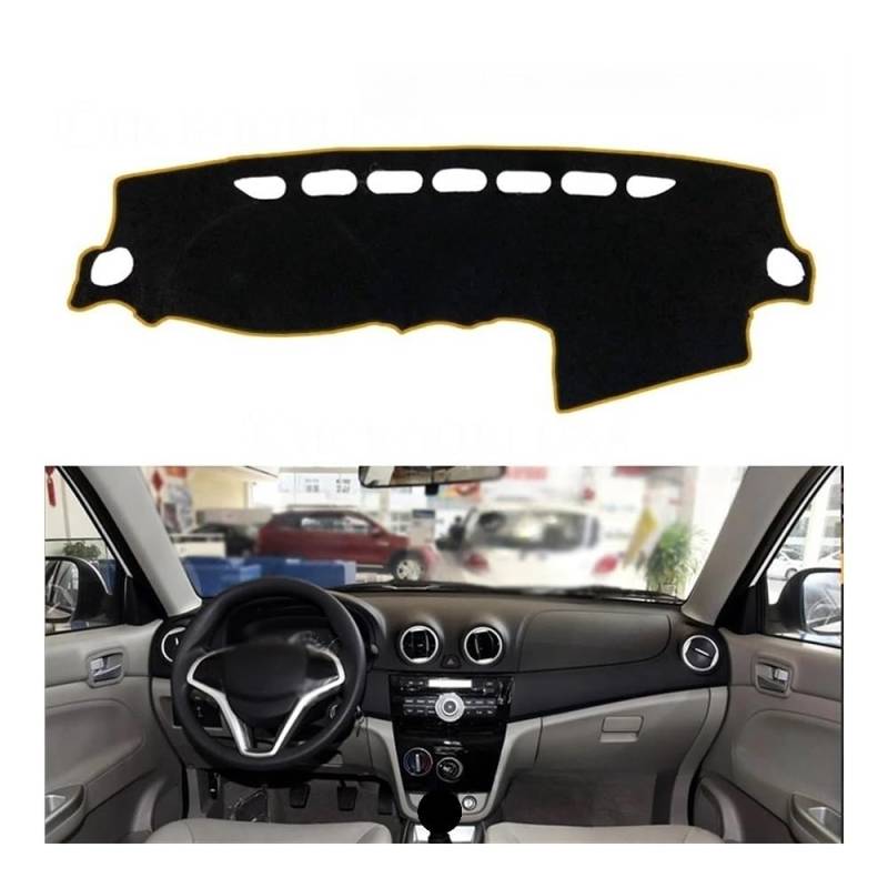 Armaturenbrett-Abdeckung Für Changan Für Alsvin Für V3 2012-2015 Auto Zubehör Dash Board Sonnenschirm Teppich Dashboard Cover Schützen Pad von KDHUCS