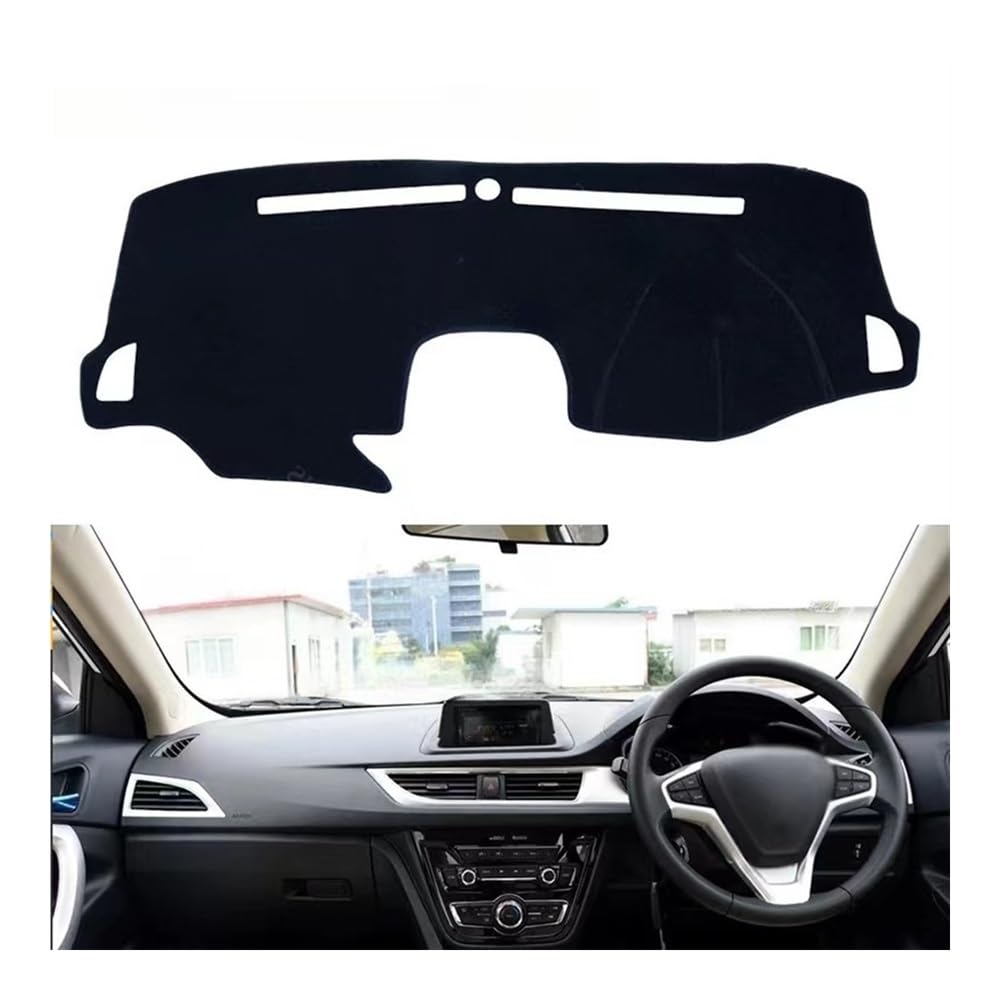 Armaturenbrett-Abdeckung Für Changan Für Alsvin Für V7 2014-2017 Auto Zubehör Dash Board Sonnenschirm Teppich Dashboard Cover Schützen Pad von KDHUCS