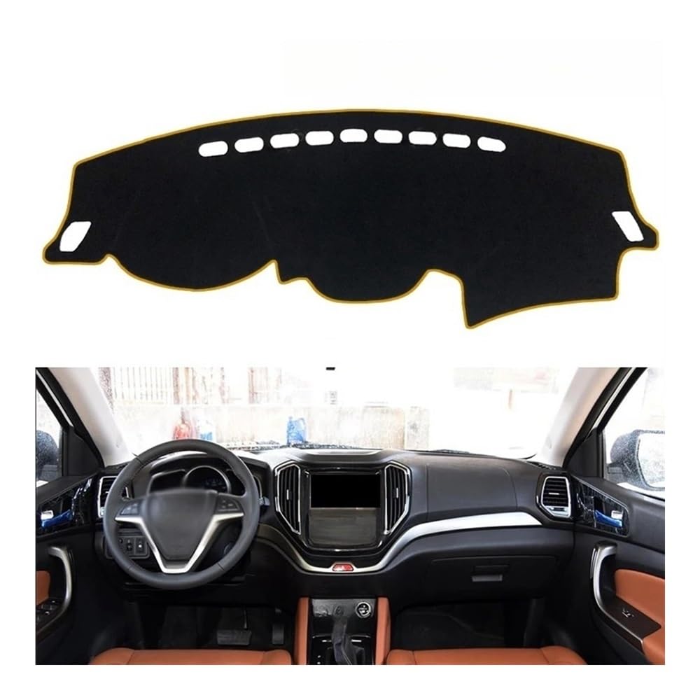 Armaturenbrett-Abdeckung Für Changan Für CX70 2016-2022 Auto Dash Board Sonnenschirm Teppich Dashmat Dashboard Cover Schützen Pad von KDHUCS