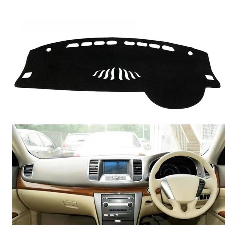 Armaturenbrett-Abdeckung Für Für Teana Für Altima Für J32 2008-2012 Zubehör Dash Board Sunsha Teppich Dashboard Cover Schützen Pad von KDHUCS