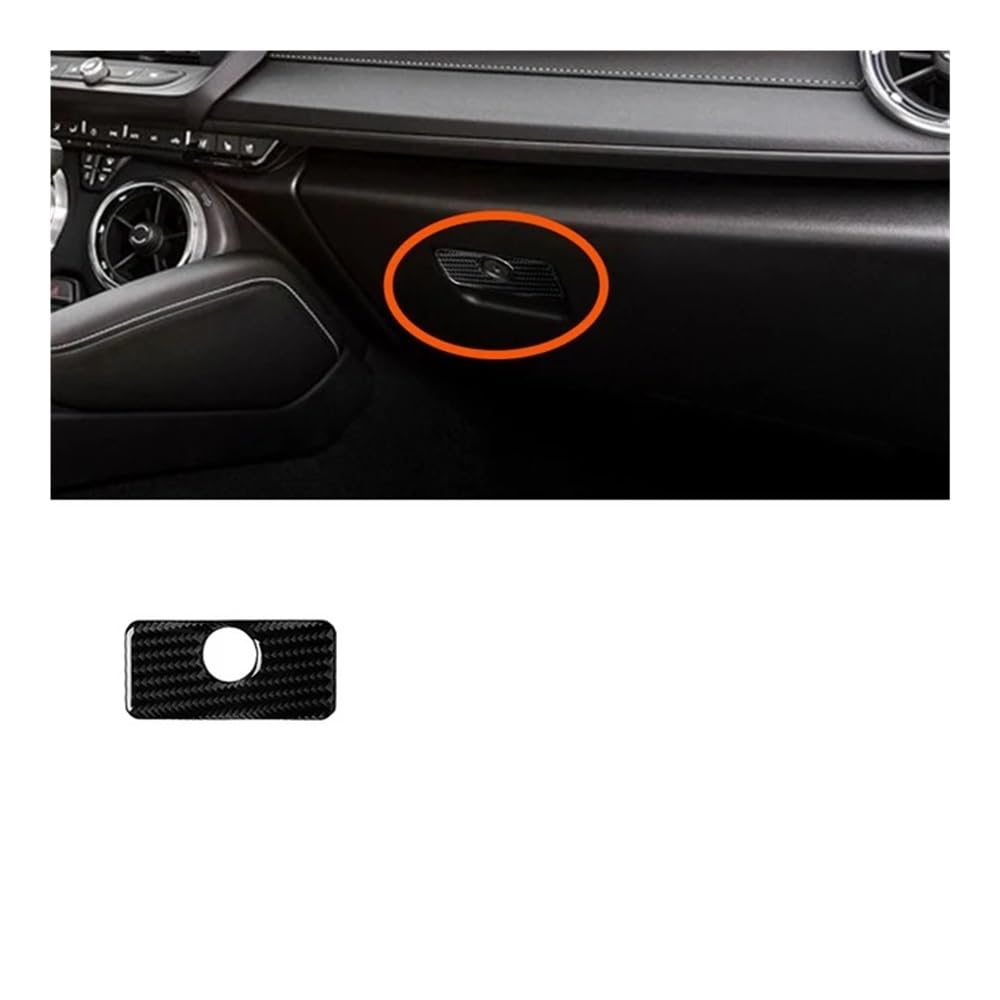 Innenverkleidungskit Für Chevy Für Camaro 2016 2017 2018 2019 Aufkleber Navigation schalthebel lift panel Auto innen dekorative Auto Styling Zierleisten von KDHUCS