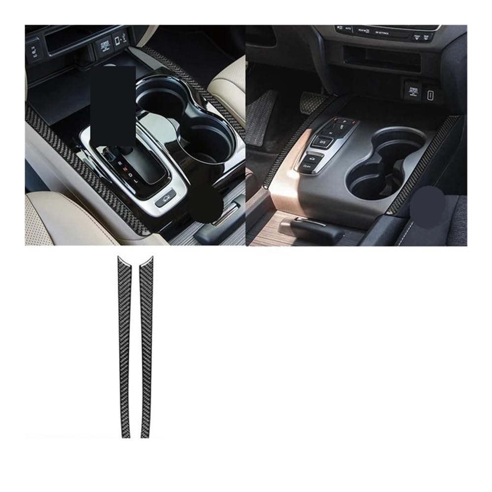 Innenverkleidungskit Für Ridgeline 2017 2018 2019 2020 Aufkleber Radio CD Shift Lift Panel Auto innen dekorative Zubehör Auto Styling Zierleisten von KDHUCS