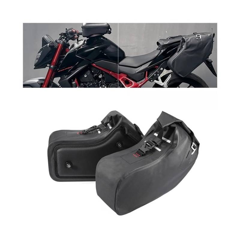 Motorrad Gepäckträger Hinten Für CB750 Für Hornet 750 2023-2024 Satteltasche Gepäck Lagerung Tasche Halterung Sattel Tasche Rack Halter CB 750 Koffer von KDHUCS