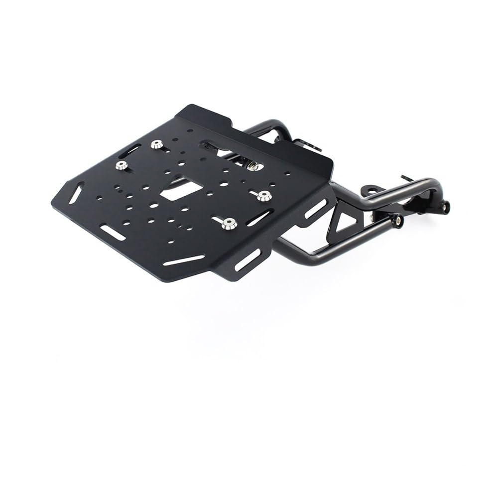 Motorrad Gepäckträger Hinten Motorrad Hinten Gepäck Cargo Rack Für Du&Cati Für Scrambler 800 Sixty2 Für Scrambler Wüste Schlitten Aluminium Platte Stahl Unterstützung Halterung von KDHUCS