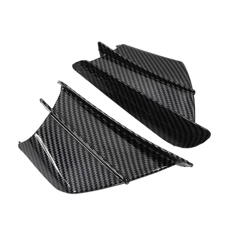 Motorrad Verkleidungs Winglets Für Ap&rilia RSV4 X Für Tuono V4 660 RS250 RS660 RS125 Motorrad Seite Winglet Spoiler Wind Flow Befestigung Flügel Front verkleidung von KDHUCS