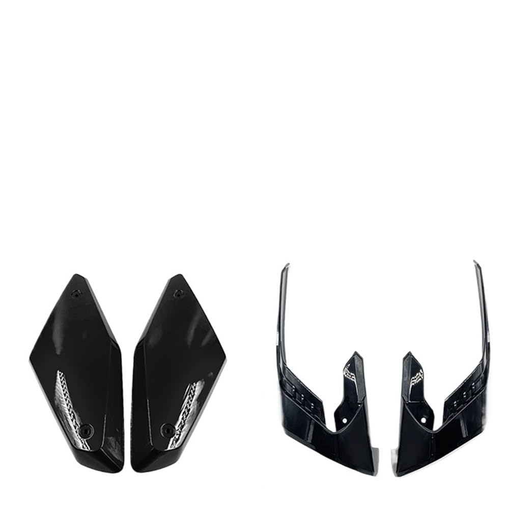 Motorrad Verkleidungs Winglets Für CB650R CB 650R 2018-2024 Motorrad Tank Rahmen Seite Panel Abdeckung Shell Schutz Verkleidung Winght Winglets Fin Trim Abdeckung von KDHUCS