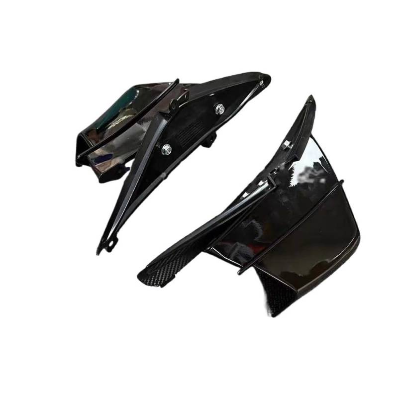 Motorrad Verkleidungs Winglets Für CBR650R 2019–2023, aerodynamischer Seitenwind-Fin-Spoiler, ABS-Frontverkleidungsschutz, Flügelabdeckung von KDHUCS