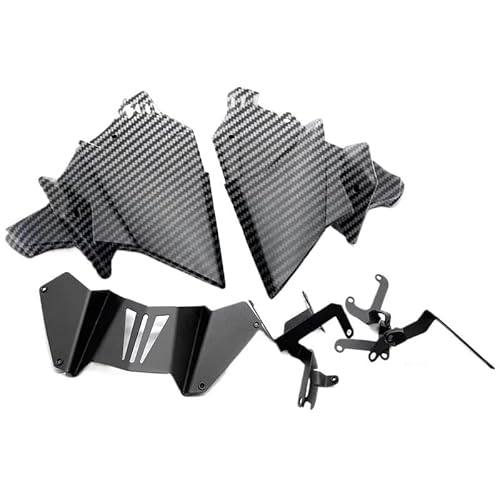 Motorrad Verkleidungs Winglets Für MT-09 MT-09 SP MT09 Für Tracer9 9GT 2021-2024 Motorrad Bauch Pan Unteren Motor Spoiler Verkleidung wachen Abdeckungen von KDHUCS