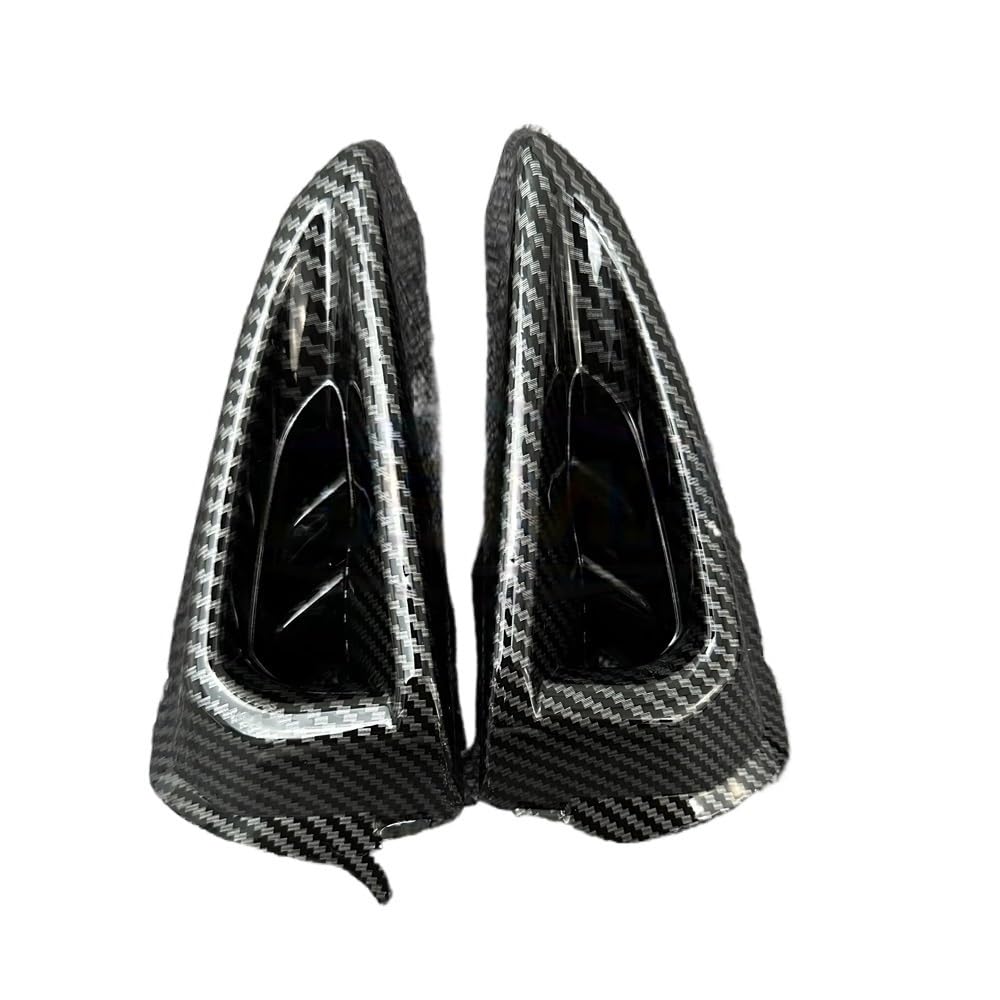 Motorrad Verkleidungs Winglets Für YA&MAHA MT-07 MT 07 2021 2022 2023 Motorrad Kraftstoff Tank Grille Lufteinlass Verkleidung Carbon Fiber Körper Kit von KDHUCS