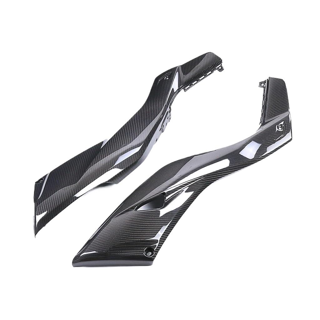 Motorrad Verkleidungs Winglets Für YA&MAHA Xmax 300 XMAX300 2020 2021 2022 Carbon Fiber Motorrad Seitenteile Verkleidung von KDHUCS