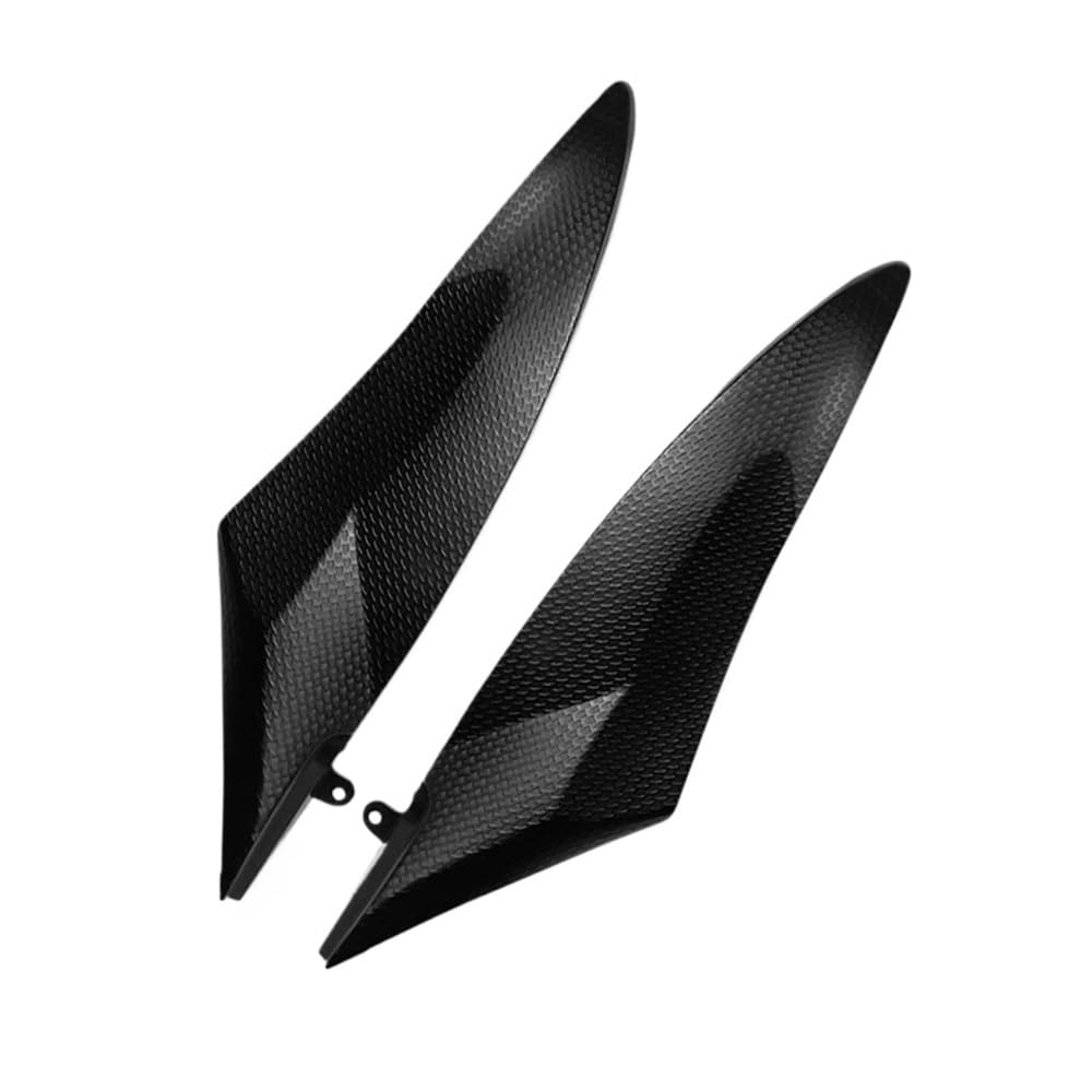 Motorrad Verkleidungs Winglets Für YA&MAHA YZF R6 YZF-R6 2006 2007 Motorrad Teile Schwarz Kunststoff Tank Seite Abdeckung Panel Verkleidung Trim Gugel von KDHUCS