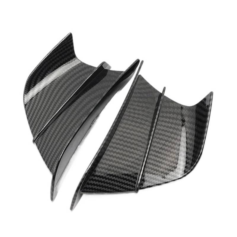 Motorrad Verkleidungs Winglets Für YFZ450 ATV YFZ 450R YFM700 YFM 700R R1 R3 Motorrad Seite Winglet Spoiler Wind Flow Befestigung Flügel Front verkleidung von KDHUCS