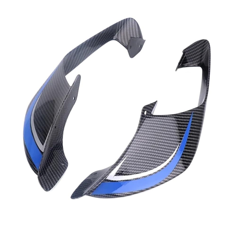 Motorrad Verkleidungs Winglets Motorrad-Aerodynamik-Starrflügel-Flügel-Seiten-Lower-Force-Spoiler für YA&MAHA YZF-R1 R1M YZF-R1 R1M 2017–2024 von KDHUCS