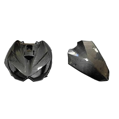 Motorrad Verkleidungs Winglets Motorrad Front Upper Verkleidung Scheinwerfer Gugel Nase Kit Für Ka&wasaki Z1000 2014 2015 2016 2017 2018 2019 von KDHUCS