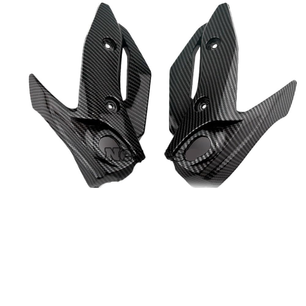 Motorrad Verkleidungs Winglets Motorrad Körper Verkleidungen Carbon Vordere Halterung Seite Abdeckung Panel Gugel Verkleidung Für YA&MAHA XJ6 2009 2010 2011 2012 von KDHUCS