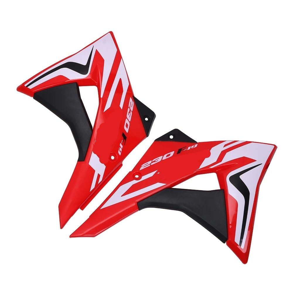 Motorrad Verkleidungs Winglets Motorrad Kunststoff Kits Vorne Hinten Kotflügel Verkleidung Abdeckung Spoiler Seitenteile Für CRF230F CRF 230 F 2020 von KDHUCS