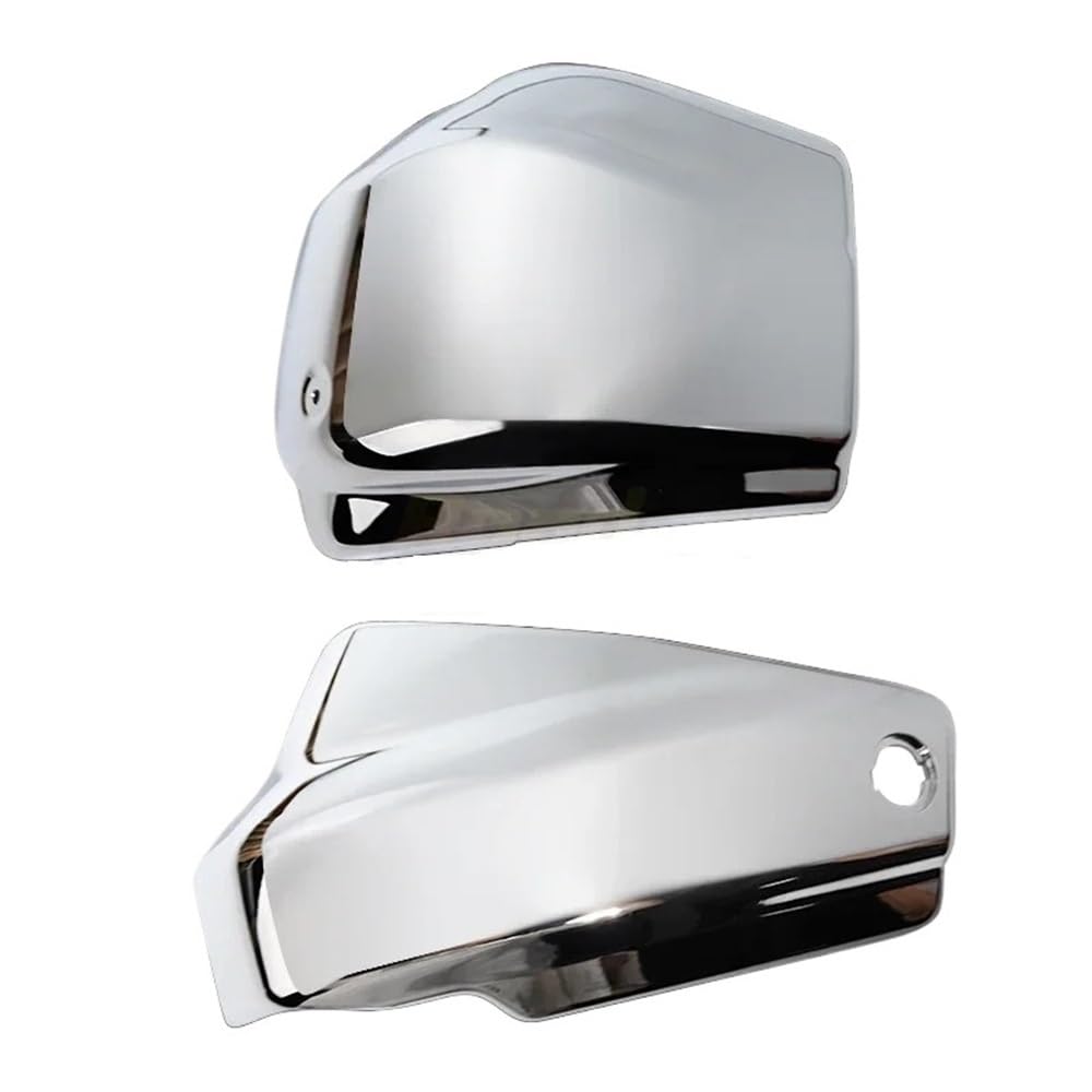 Motorrad Verkleidungs Winglets Motorrad Seite Batterie Abdeckungen Chrom Links Rechts Protector Verkleidung Für YA&MAHA Für Dragstar Für V-Star XVS1100 1999-2011 von KDHUCS