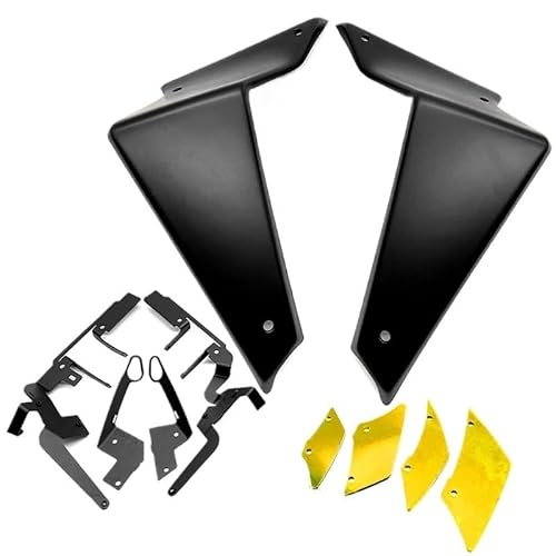 Motorrad Verkleidungs Winglets Motorrad Sport Downforce Naked Side Spoiler Aerodynamische Flügel Deflektor Rahmen Abdeckung Für MT09 MT 09 2021-2023 von KDHUCS